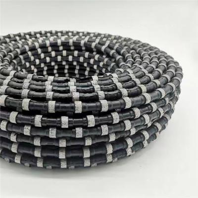 China Felsen-Ausschnitt-Marmor-Diamond Wire Saw Rubber Sintered-Perlen zu verkaufen