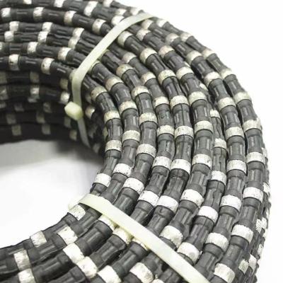 China Das Marmorabbauen marmorn Sandstein Diamond Wire Saw Cutting Stones 11.5mm zu verkaufen