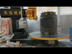 Xianda Machinery CNC Column Cap and base profiling Cutting Machine Stone Machine