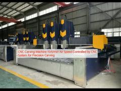 CNC Carving Machine 15m/min Air Speed Controlled by CNC System for Precision Carving