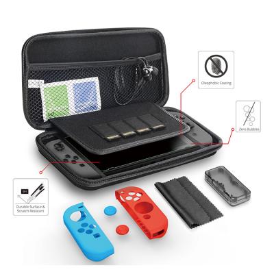 China OEM Combo Package for Nintendo Switch Console include Switch Eva Case, Protector etc. screen with Nintendo Switch Multi Accessories IX-SW001A for sale