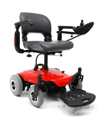 China Unisex Economical Folding Electric Wheelchair 12AN Portable Electric Wheelchair for Elderly and Disabled for sale