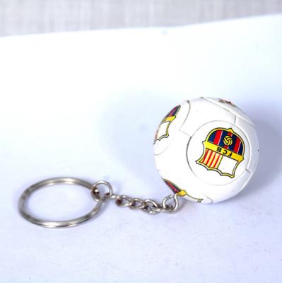 China Souvenir Gift Soccer& Football Key Chain/Round Metal Key Chain/Gift and Souvenir Keyring for sale