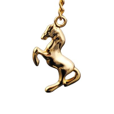 China Unisex Horse Shape Metal Key Chain OEM Charms Key Chain Self Defense Pendant Key Chains llaveros for sale