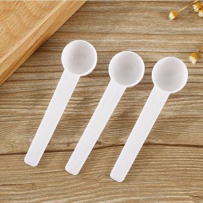 China 2021 Custom Disposable All Styles Food Grade Plastic Doser Powder Scoops And Plastic Spoon for sale