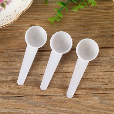 China Food Grade Disposable Plastic Powder Scoops And Plastic Spoon 9ML Fast Air Free Shipping for sale