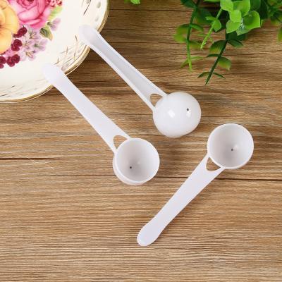 China Free Shipping 10ml Milk Powder Spoon Ration Spoon 5g Quantity PP Scoop Knife Fork Plastic Napkin Spoon Disposable for sale