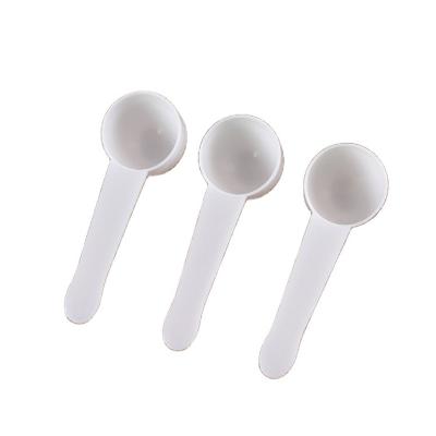 China Factory Direct Wholesale and Retail 20ml Disposable Food Grade Plastic Scoop 10 Grams Powder Scoop for sale