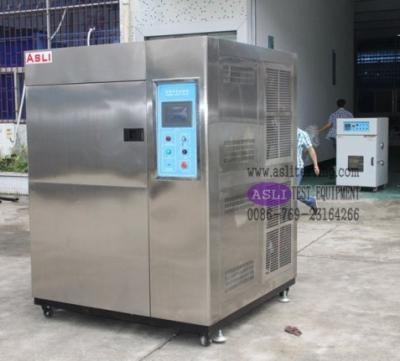 China Three Chambers Air-Cooled Programmable Thermal Shock Test Chamber for sale