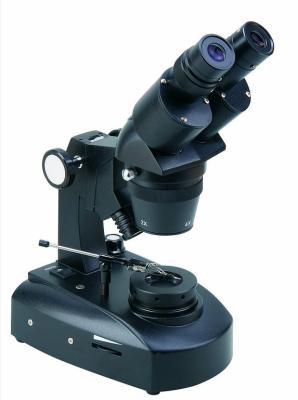 China Microscopio de Gemological con la abrazadera de la gema, accesorio del campo oscuro, 1× - objetivo 4× en venta