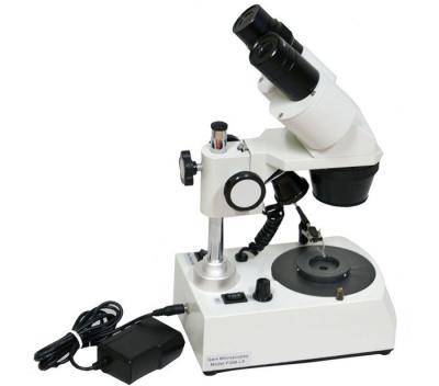 China Binocular Gem Microscope wtih Magnification of 10-30X or 20-40X en venta