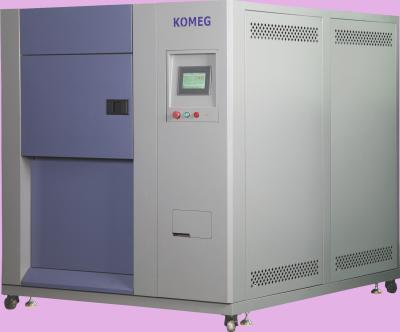 China environmental Interior Stainless steel plate Thermal Shock Test Chamber Two Zone for sale