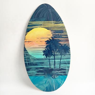 China High Quality High Quality Wooden Surfboard Surfing Skimboard for sale