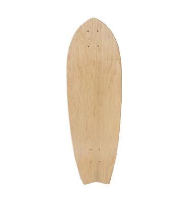 China Durable 7 Ply Maple Surfboard Canadian Extreme Sport Skateboard Durable Skateboard Deck for sale