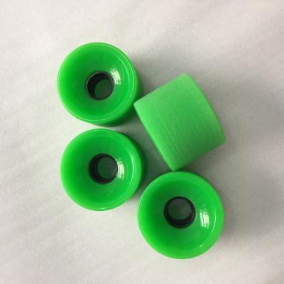 China Youth Polyurethane Custom OEM Logo 70*51mm Cruier Skateboard Wheels for sale