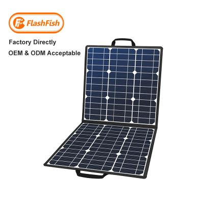 China Customized Folding Solar Panel Fast Charging Waterproof Solar Panel System Competitive Price Support Portable Folding Solar Panel For Home for sale