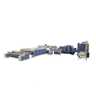 China Manufacturing Plant China Nonwoven Machine Non-glue Cotton Production Line Fiber Wadding Rolling Machine for sale