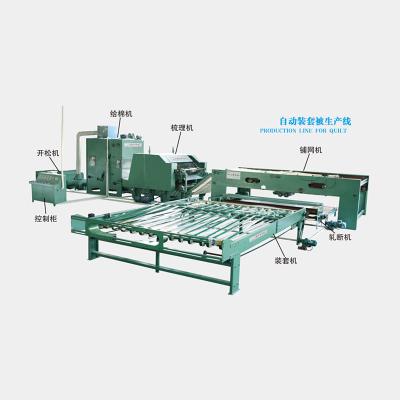 China Comforter China Factory Supply Automatic Comforter Quilt Production Line For Sale for sale