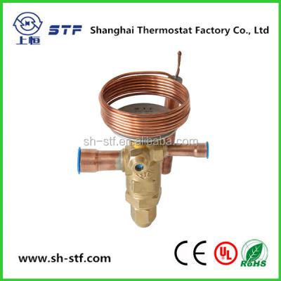 China R410a Brass High Pressure Thermostat Cooler Expansion Valve for sale