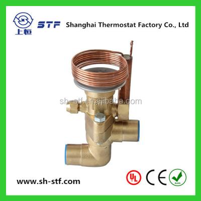 China Refrigeration Parts TRFE Refrigerant Expansion Valve r22 r410 r134a r404a for sale