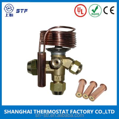 China Heater Parts R22 R134a Thermostatic Expansion Valve For Refrigerator for sale