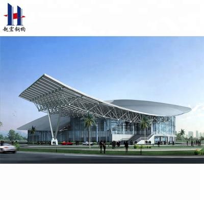 China Steel Structure Stadium Free CAD Drawing Prefabricated Steel Stadium Design for sale