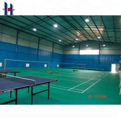 China Modern Cheap Prefab Steel Structure Badminton Court / Indoor Tennis Hall for sale