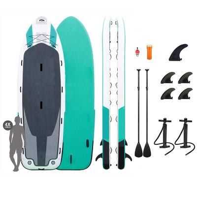 中国 2022 OEM Factory Unisex Inflatables Big Stand Up Paddle Board Suitable For 4-5 Person Family Use Fun And Leisure Style Surfboard 販売のため