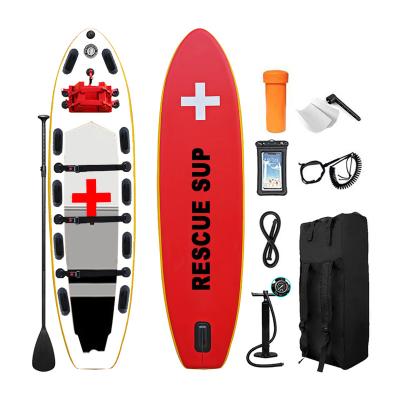 China Unisex Easy To Carry Inflatable Rescue Sup Paddle Boards Stands Rescue Surf Board for sale