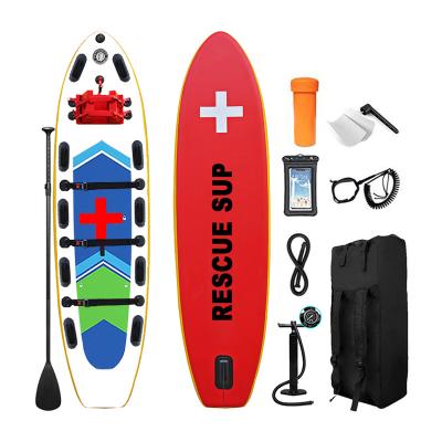 China Durable Unisex Good Quality Inflatable Lifeguard Inflatable Rescue Sup Board Paddle Board for sale