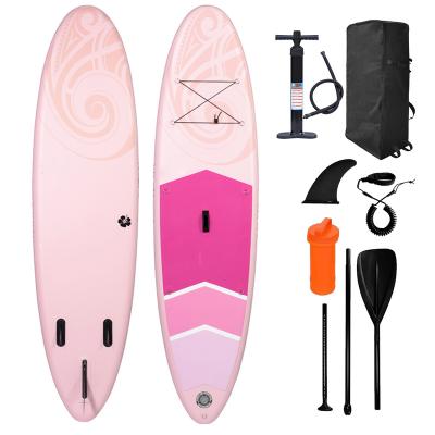 Cina 2022 New Best SUP Paddle Board Custom Inflatable Surfboard PaddleBoard PVC Unisex Inflatable Panel Surfboard Surfing SUP Standup in vendita