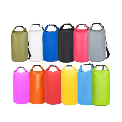 中国 Unisex PVC Increasing Travel Logo Backpack Camping Waterproof Tarpaulin Custom Pack Outdoor Foldable Waterproof Rolltop Office Dry Bag Backpack 販売のため