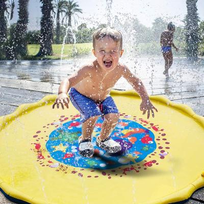 Κίνα Wholesale High Quality Inflatable Baby Water Mat Y Sprinkle and Splash Perfect Inflatable Play Mat Conthfut 67in-Diameter Outdoor προς πώληση