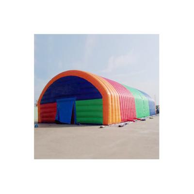 China Durable Outdoor Wedding House Inflatable Camping Oxford/PVC Dome Air Tent For Commercial Event Use zu verkaufen