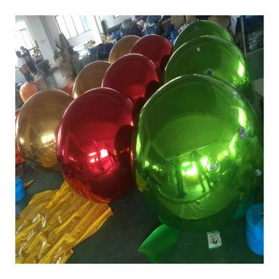 Cina Decoration RTS DDP Product PVC Custom 4m Giant Inflatable Mirror Ball Huge Inflatable Ball For Advertising in vendita