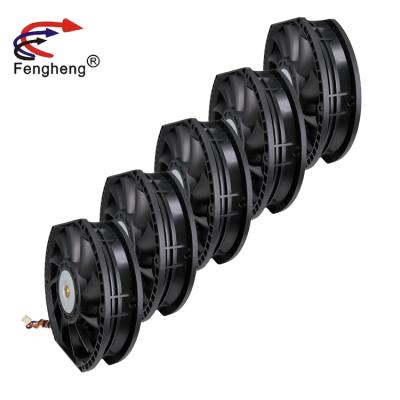 China Industrial Equipment 7 Inch Axial Ventilation Exhaust Booster Fan 172x150x38mm DC 12v 24v 48v Fan for sale