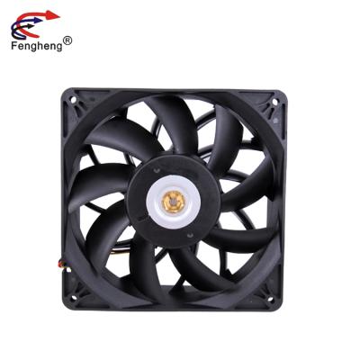 China FengHeng factory supply 12v 24V 48V fan of industrial equipment computer direct cup ball bearing 140X140X38mm for sale