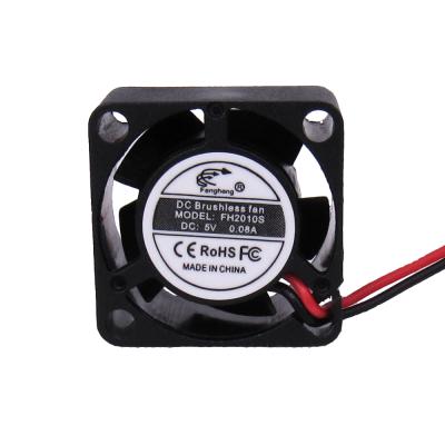 China fengheng negative ion fan 2010 mini micro small fan 5v 20x20x10mm dc 12v brushless fan 1500RPM for sale