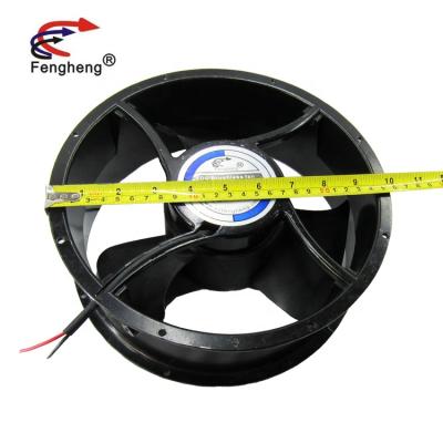 China Fengheng machine dc 25489 254x254x89mm 254mm 12v 24v 48v ball bearing axial fan welding fan for sale