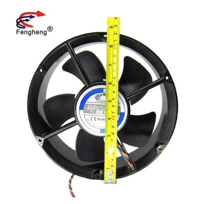 China Welding Machine Fengheng Waterproof Fan 220X220x60mm 22060 12v 24v 48v DC Brushless Fan for sale