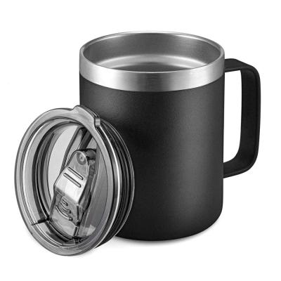 China Travel Sustainable Coffee Stainless Steel Metal Stainless Steel Metal Cup Camping Mug for sale