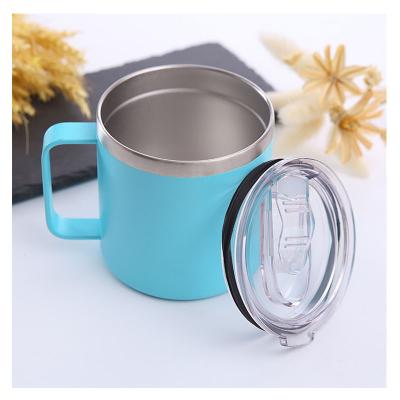 China 2021 Creative Simple Stainless Steel Cup Household Coffee Mug Water Sustainable Insulated Cups for sale