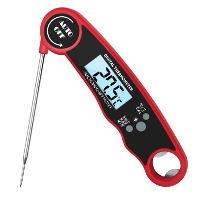 China Kitchen Thermometers Digital Instant Read Kitchen Thermometer Waterproof BBQ Oven Candy Cooking Meat Thermometer with Foldable Probe for sale