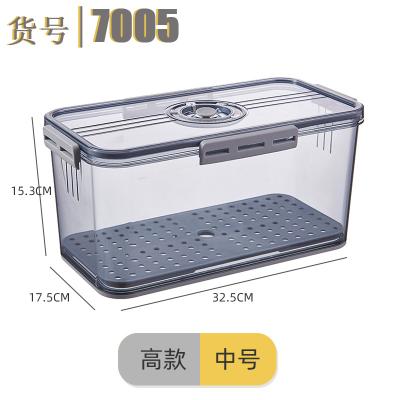 China Factory Supply Viable Direct Drawer Refrigerator Stackable Bins Refrigerator Storage Box for sale