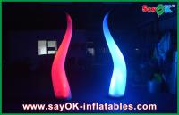 China 2M High Festival Event Decorative Inflatable Cone With Led Advertisment for sale