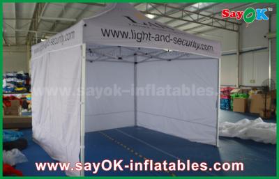 China White Promtional Aluminum Folding Tent Canopy Tent voor reclame Te koop