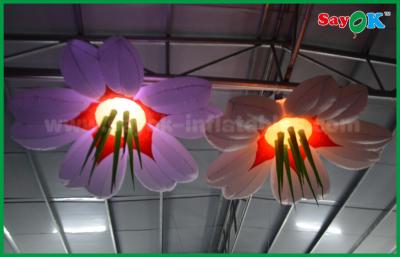 Cina La decorazione gonfiabile di illuminazione della fase di nozze ha condotto il fiore gonfiabile di nozze in vendita