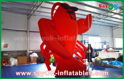 China Inflatable Party Decorations Giant Inflatable Cartoon Characters Lobster Crawfish Festival For Advertising for sale