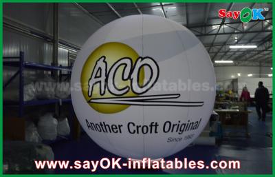 China 0.2mm PVC Airtight Inflatable Ground Balloons Waterproof With Logo Print for sale