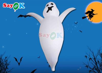 China 5FT Height Halloween Inflatables Cute Outdoor Hanging Ghost Decorations for sale